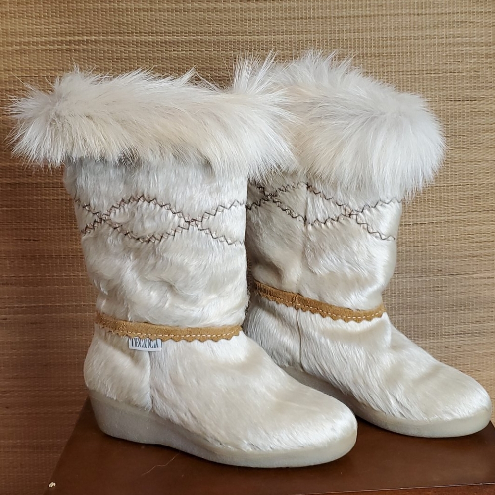 [Tecnica] Goat Fur Apres-Ski Boots Size 37